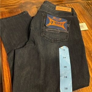 Seven7 Women Dark Blue Jeans